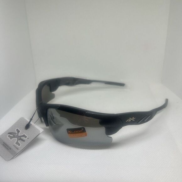 X-Loop Wrap Semi-Rimless Mens Shades Sunglasses - Picture 1 of 3